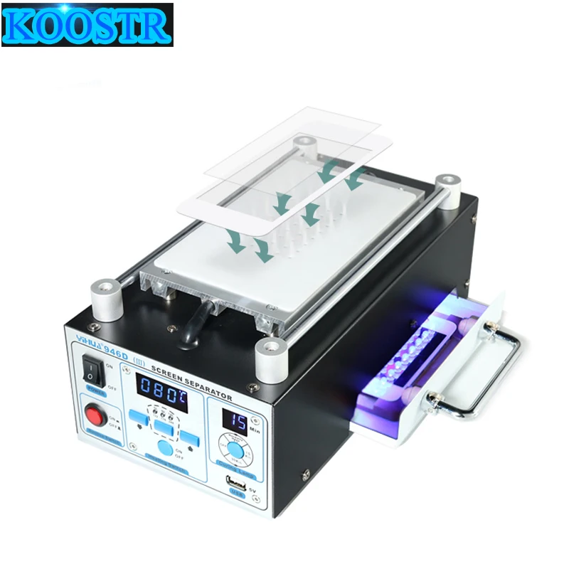 ЖК сепаратор YIHUA 946D III встроенный мощный всасывающий вакуумный насос телефона