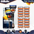 Бритва Gillette Fusion 5 Proglide Мужская, безопасная бритва, кассеты для бороды со сменными лезвиями
