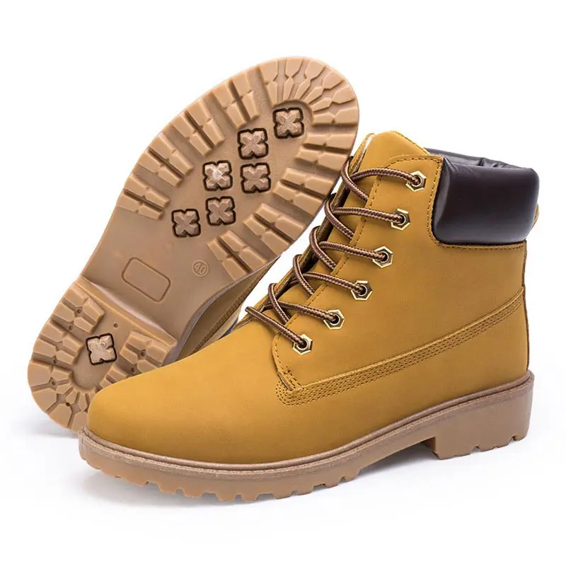 Мужские ботильоны новинка 2021 модные однотонные зимние ботинки на шнуровке