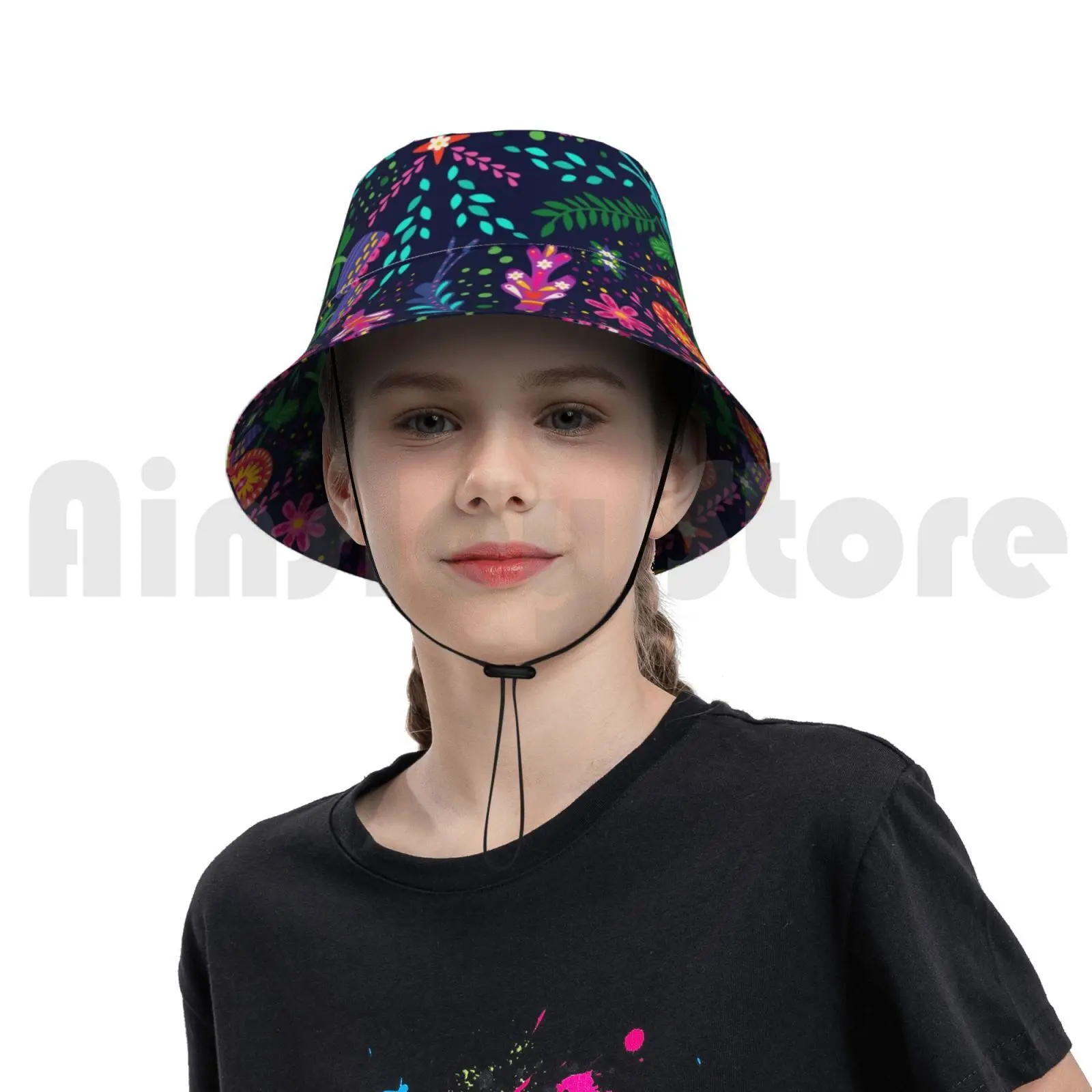 Складная Солнцезащитная шапка с цветами и УФ-защитой | Аксессуары для одежды