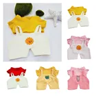 30 см кукла Lalafanfan одежда для утки одежда футболка брюки Плюшевая Кукла одежда наряд Милая мультяшная мягкая плюшевая игрушка аксессуары