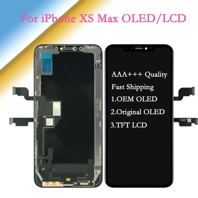 AAA +++ для iPhone XS Max AMOLED с 3D сенсорным OLED дигитайзером в сборе OEM 6 5 дюймовый дисплей