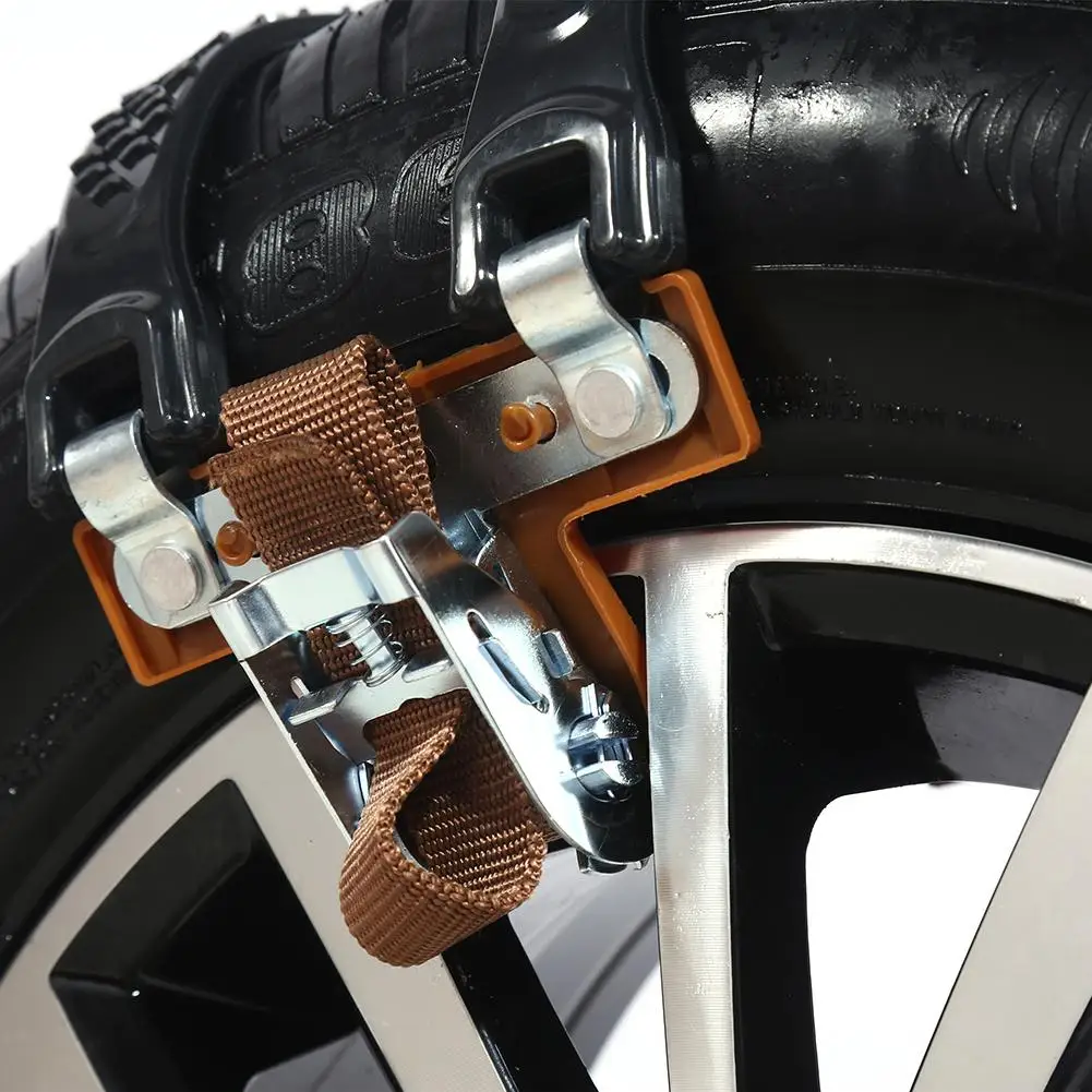 Автомобильные колеса для внедорожника шины снег льда цепи ремень сухожилия