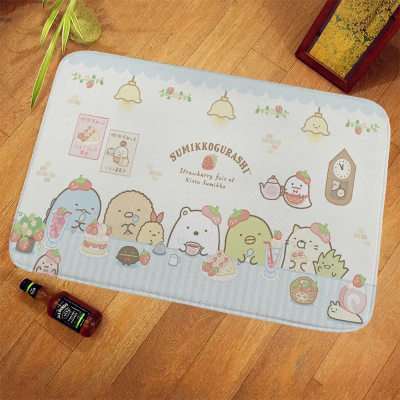Sumikko Gurashi стиль аниме коврик для украшения дома нескользящий детский ползания