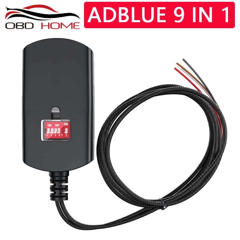 OBD2 Adblue 8 в 1 эмулятор для грузовика поддержка Euro4 и 5 Лучшее качество с датчиком NOx 3 0