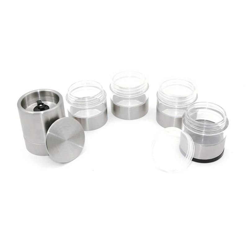 Портативные банки из нержавеющей стали для специй аксессуары барбекю кемпинга