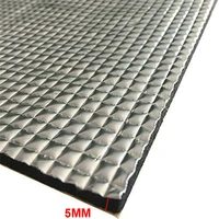 flame retardant thermal heat insulation mat non combustible silver thermal car accessories engine silencer film