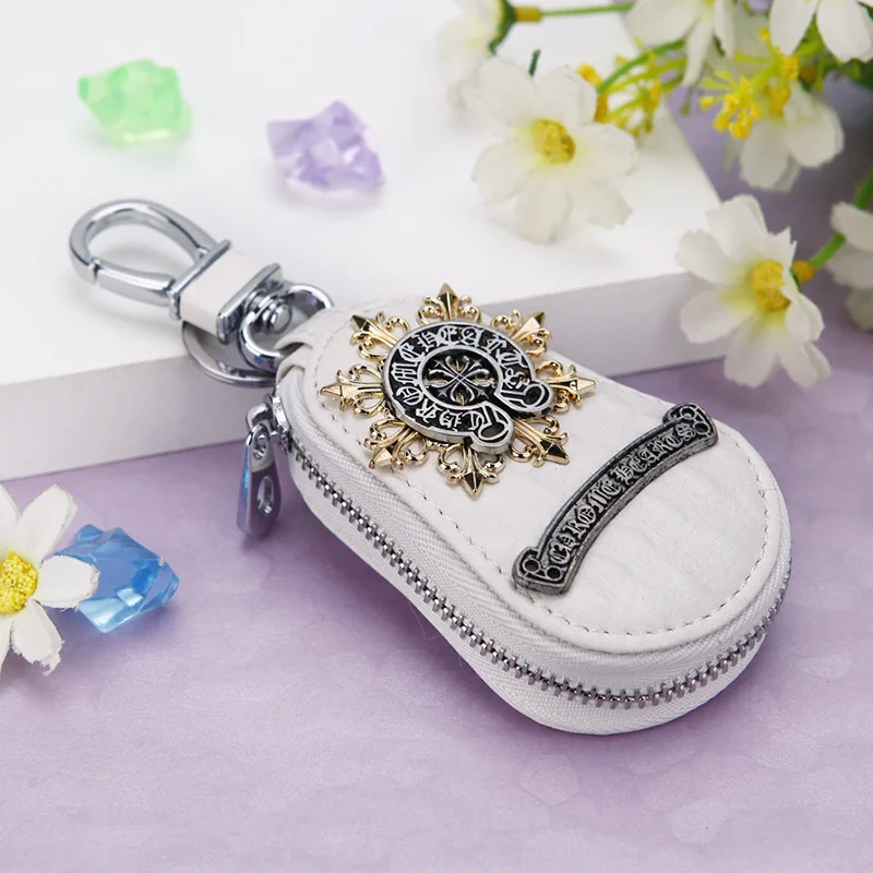 Style20 Милый мультяшный брелок Hello Kitty, модный кожаный кошелек на молнии, брелок для женщин и девочек, брелок для ключей, автомобильный Шарм, ювелирное изделие, подарок - Цвет: Style20