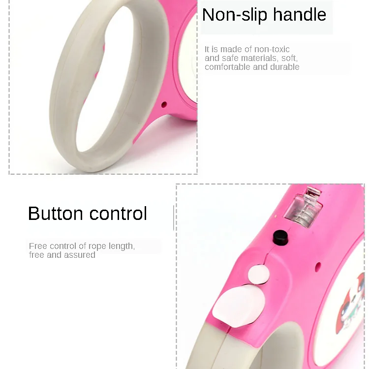 Аксессуары для домашних животных мультяшный автоматический выдвижной длинный