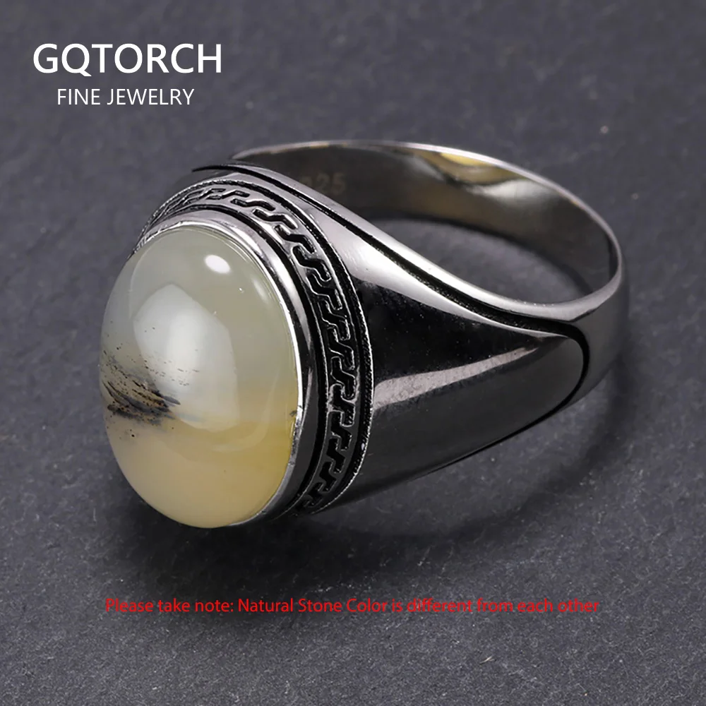 Гарантированное Серебро s925 мужское кольца простые конструкции турецкое кольцо