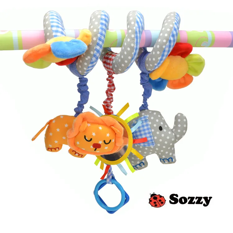 Детские игрушки для девочек и мальчиков спиральная игрушка на ветру колокольчик