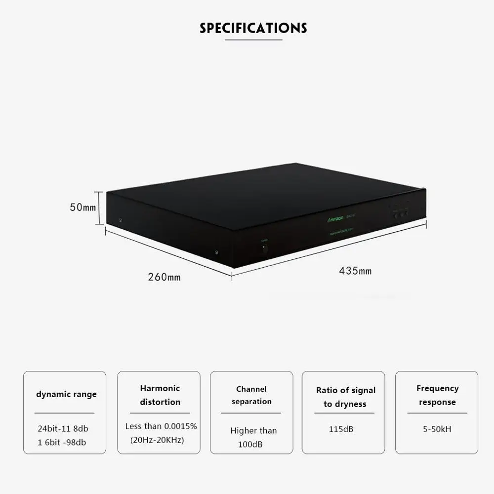 MYADN DAC-10 Hifi декодер DAC аудио высокого Fdelity аудио декодер PCM1794 винил запах