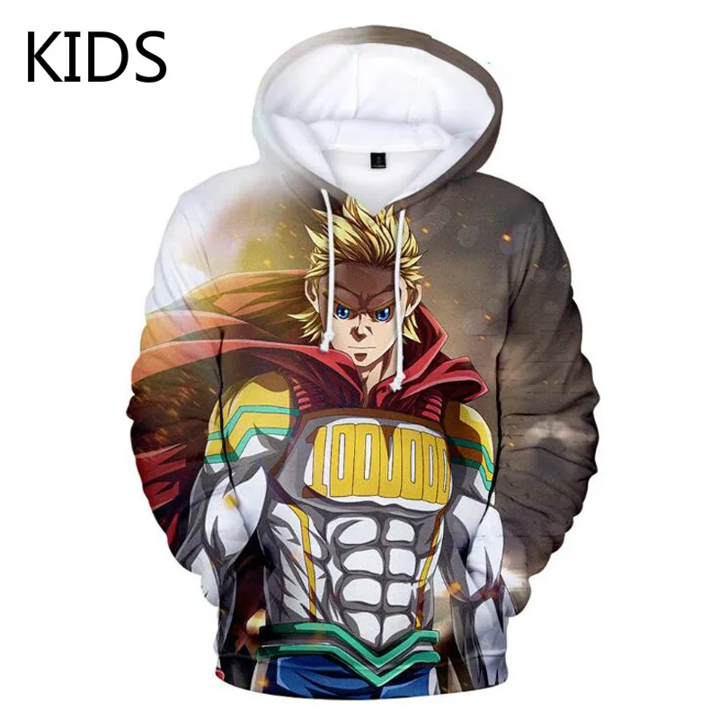 Толстовка химико Тога для детей 3-14 лет худи с надписью My Hero Академия Свитшот