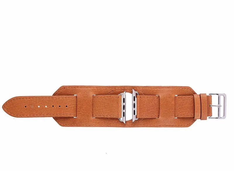 FOHUAS высокое качество крест зерна Подлинная ссылка браслет петля для Apple Watch ремешок кожаный ремешок манжеты 38 мм 42 мм