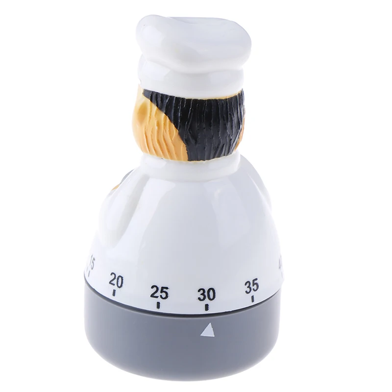 

60 Minutes Kitchen Knife Fork Chef Timer Dial Alarm Plastic Clock Electronic Cooking Kitchen Timer Assistant Home Baking Tools