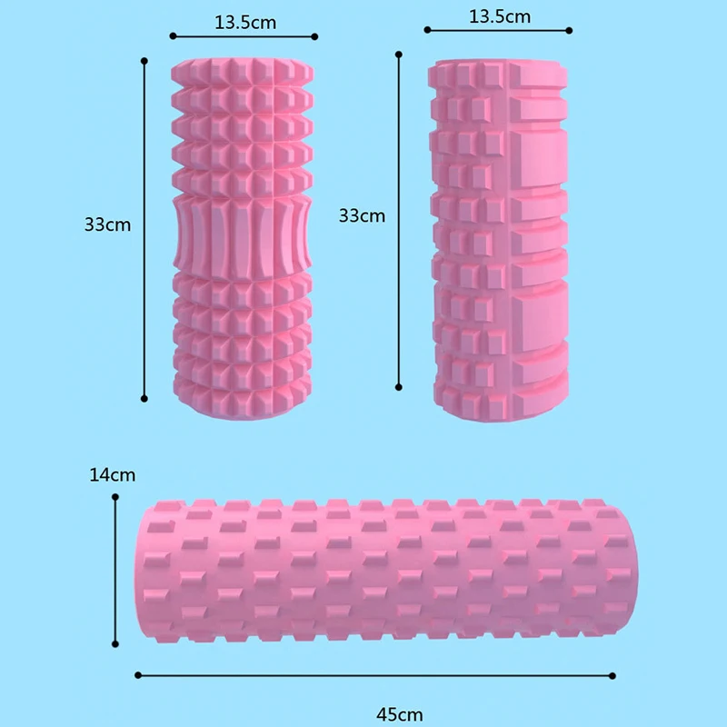 

Yoga Column Fitness Pilates Yoga Foam Roller Blocks Training Gym Massage Grid Trigger Point Therapy Physio Exercise Yoga Column