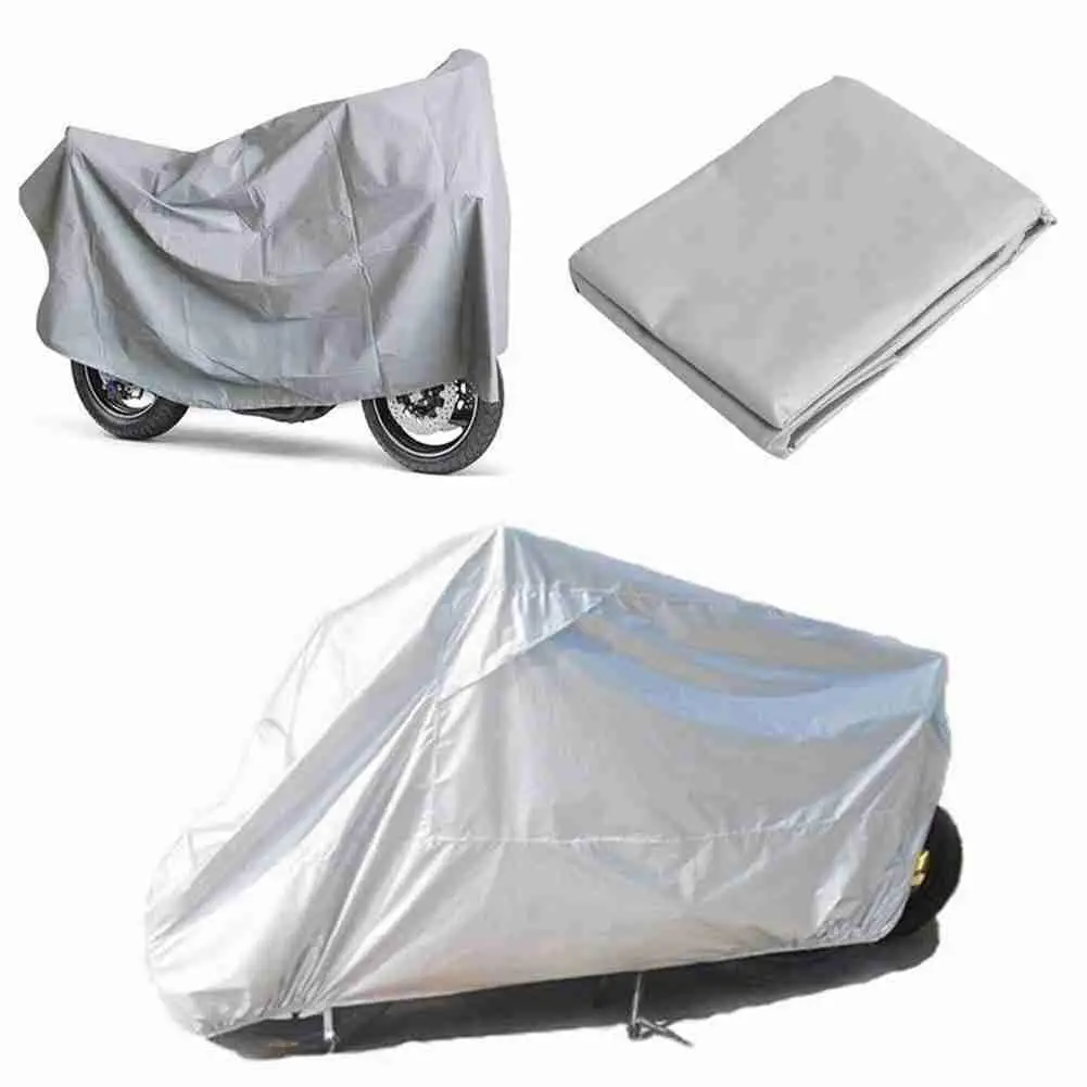 

Motorcycle Covers Hood Waterproof Breathable Full Protective Anti UV Motorcycle Hood Scooters Covers Dustproof Anti-collision
