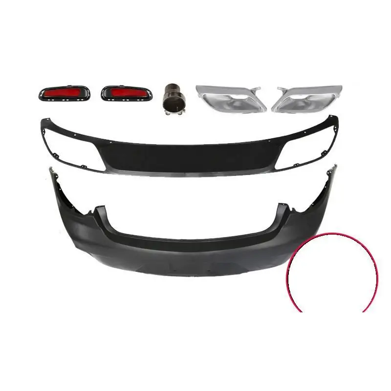 Модифицированные аксессуары Automovil защитные молдинги авто передний задний