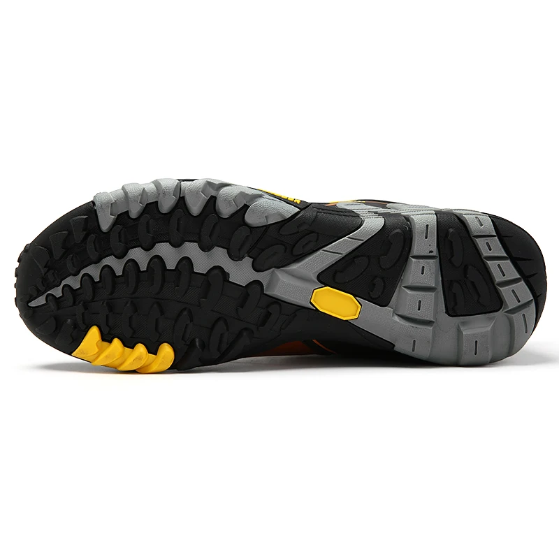 Outdoor Black Hiking Men Shoes Waterproof Breathable Hunting Hiking Shoes Mens Mountain Sport Climbing Shoes Trekking Footwear