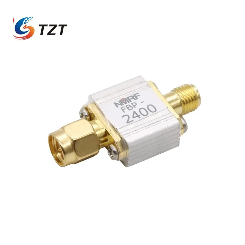 TZT FBP-2400 2 4G 2450MHz RF Bandpass Filter SMA-интерфейс для WiFi Bluetooth защита от помех Zigbee |