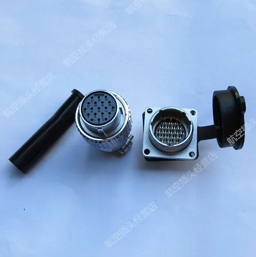 

Aviation Plug Connector P28 20 24 26 Cores Flange Socket Z