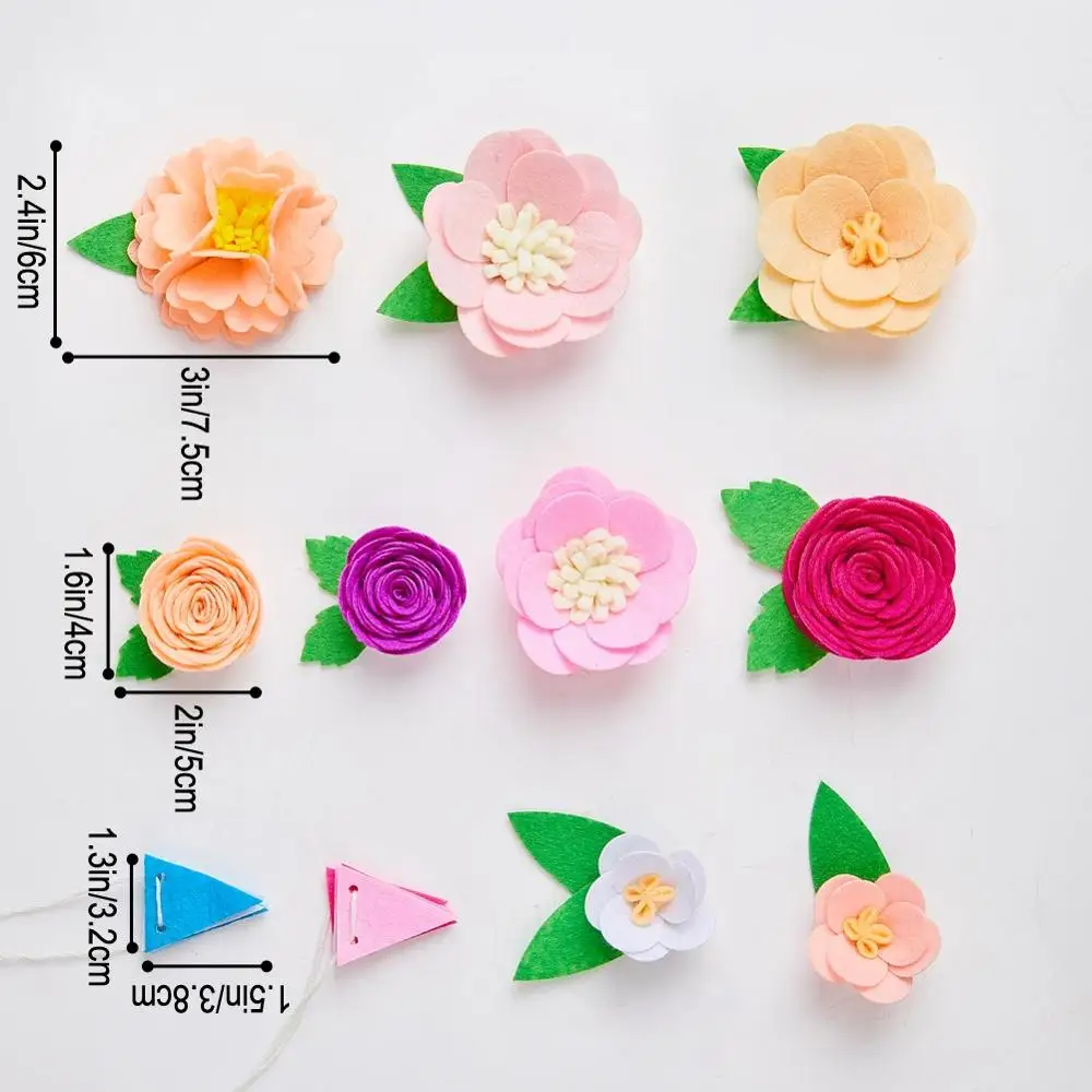 Доска для сообщений изменяемое украшение цветы доски сделай сам цветной войлок