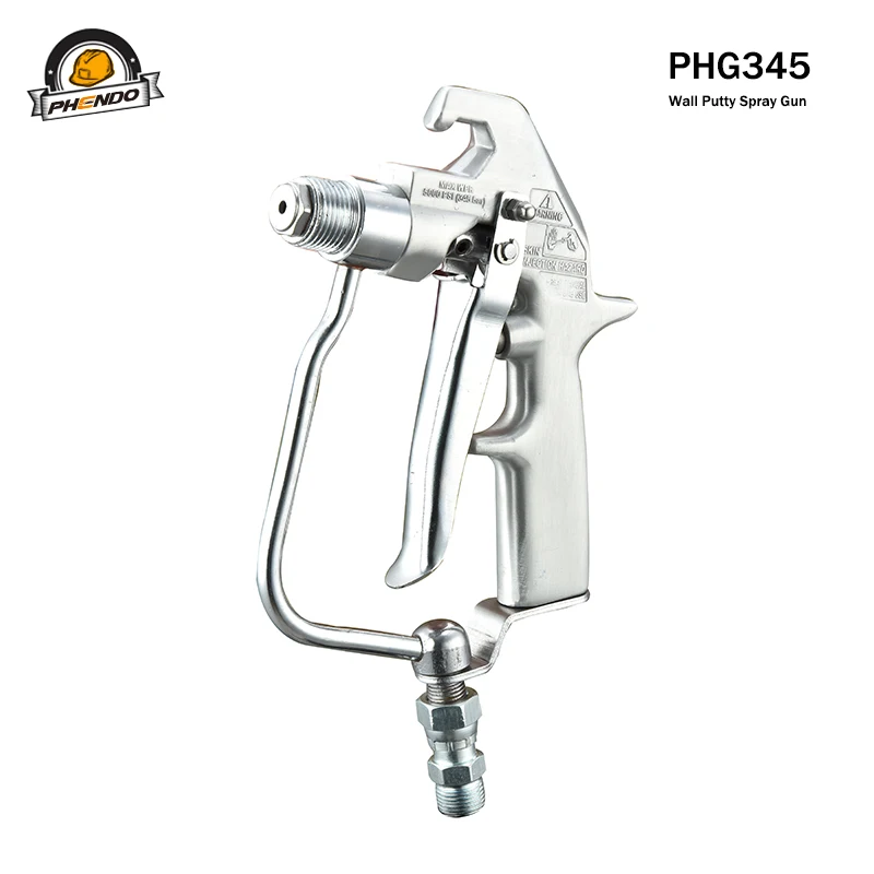PHENDO стены Шпатлёвки пистолет распылитель 5000psi (35mpa) 4 палец опрыскиватель без