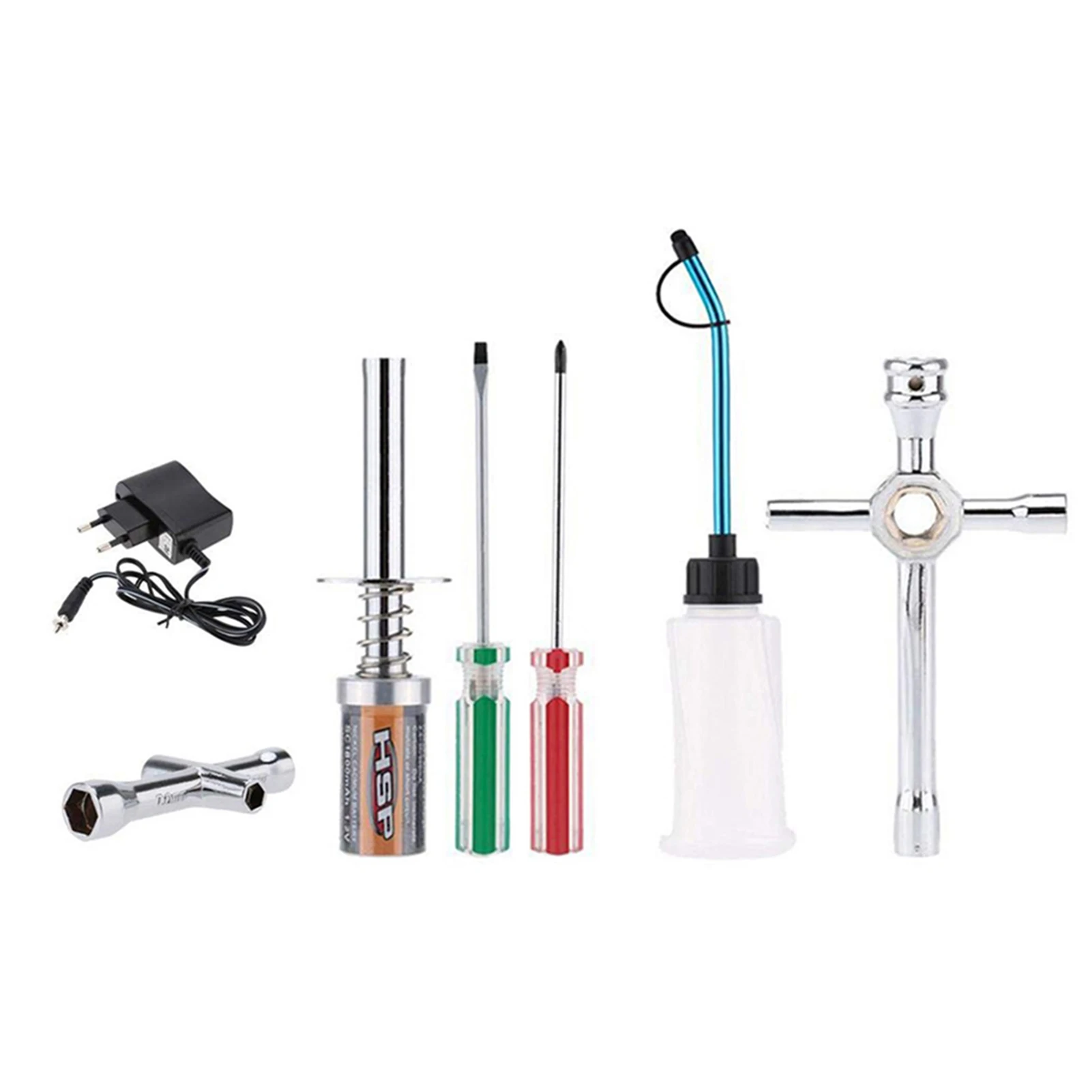 

Kids Toy Battery Powered Glow Plug RC Car Starter Portable Igniter Charger Tools With Screwdriver Home For Redcat HSP Nitro