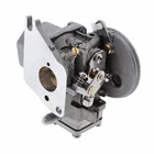 Карбюратор Carb для Yamaha 4hp 5hp, 2-тактный, для лодочного двигателя-6E0-14301-05 6E3-14301-00-Серебристый
