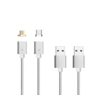 Магнитный зарядный кабель Micro USB для Android, Samsung, Huawei, LG, G7, Sony, MOTO, Магнитный провод для Xiaomi, Oppo, Zte, Vivo X23