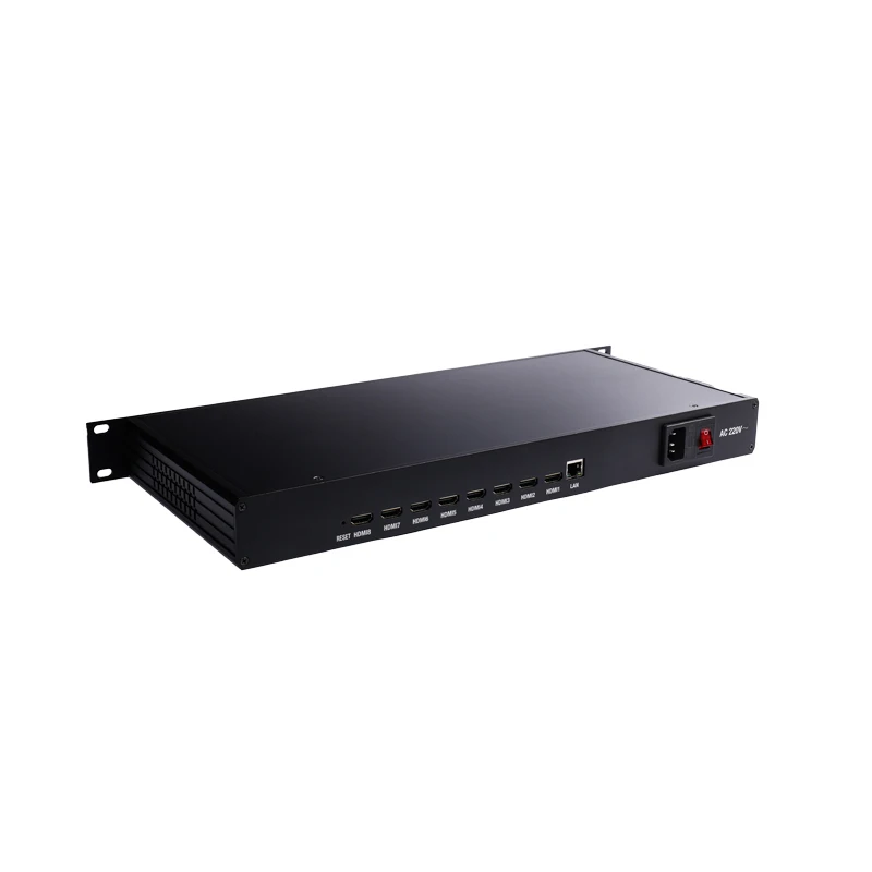 8 HDMI-кодировщик HDMI-совместимый с Ip H.264 H.265 IPTV Rtmp YouTube HEVC RTSP HLS прямой трансляции WOWZA