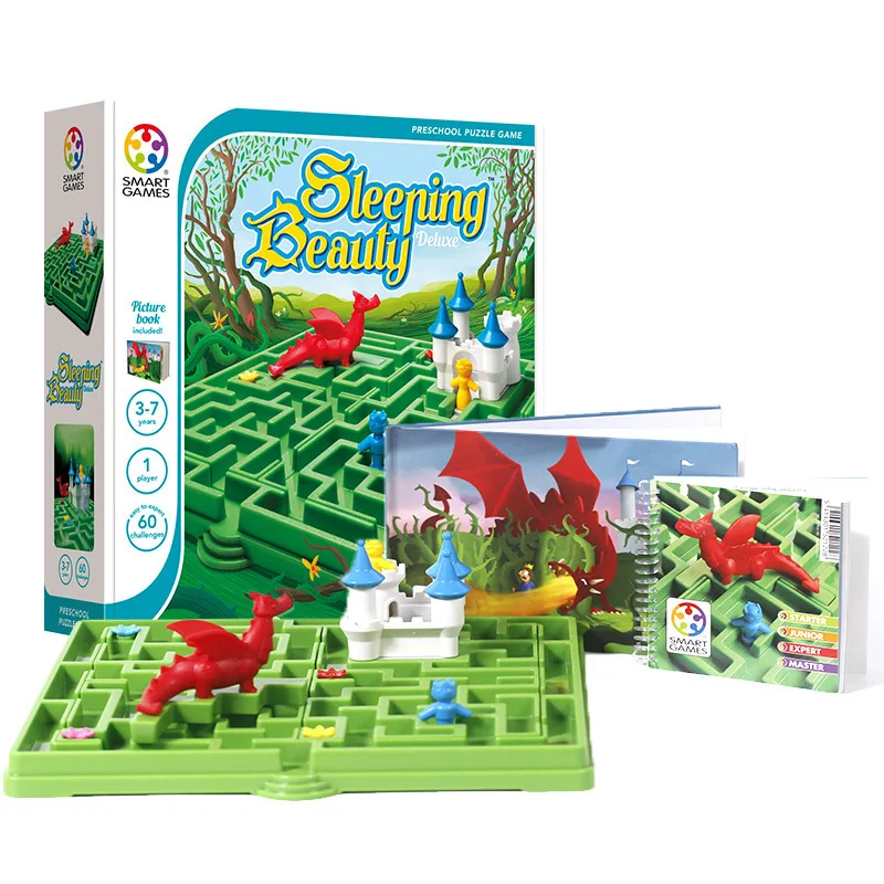 Оригинальные умные игры игра лабиринт со спящей красавицей головоломка для