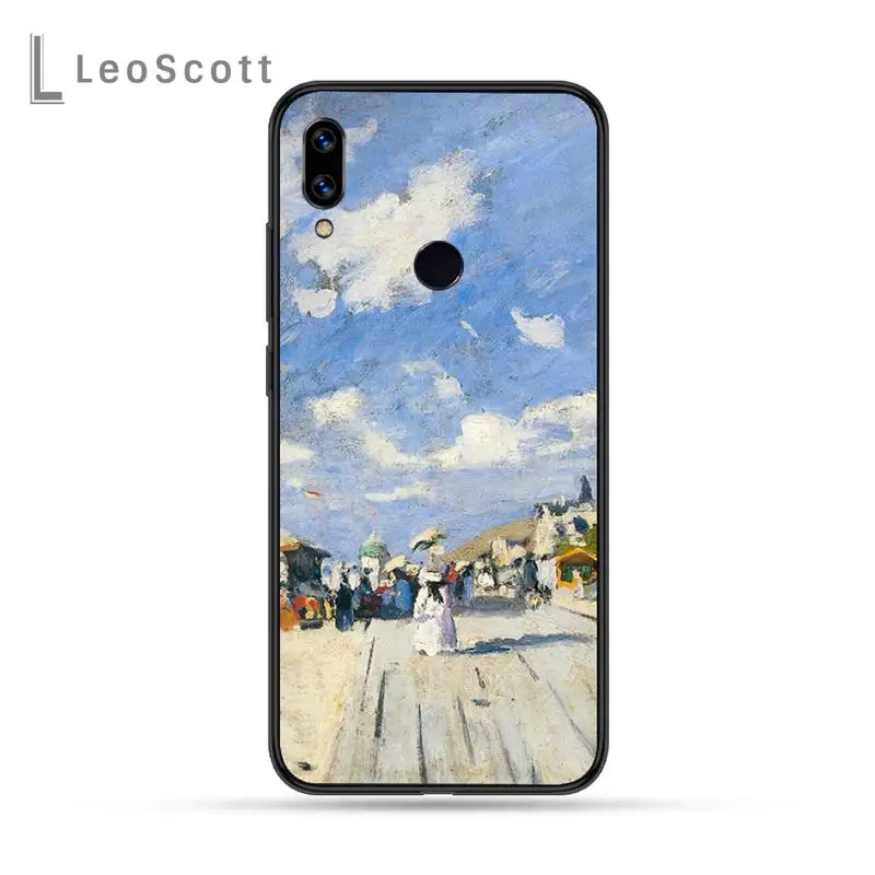 

Claude Monet Phone Case For Xiaomi Redmi Note 4 4x 5 6 7 8 pro S2 PLUS 6A PRO