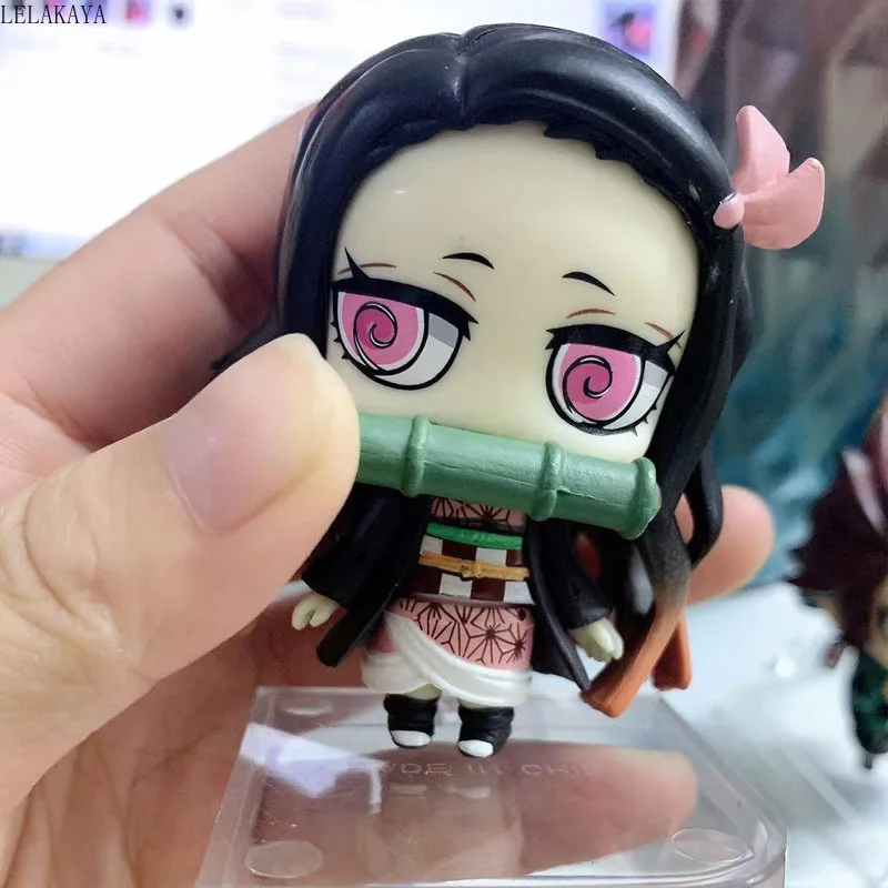 7 см с рисунком из аниме Демон убийца: Kimetsu без Yaiba камадо Tanjirou Nezuko мини ПВХ