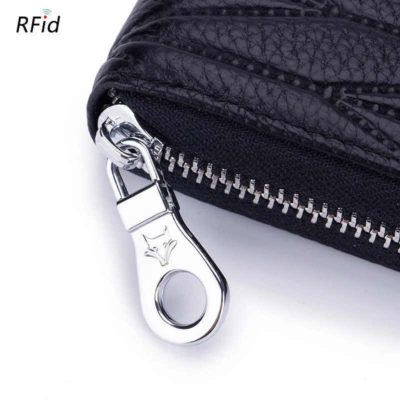 Новый банковский органайзер для кредитных карт чехол мужчин и женщин на молнии