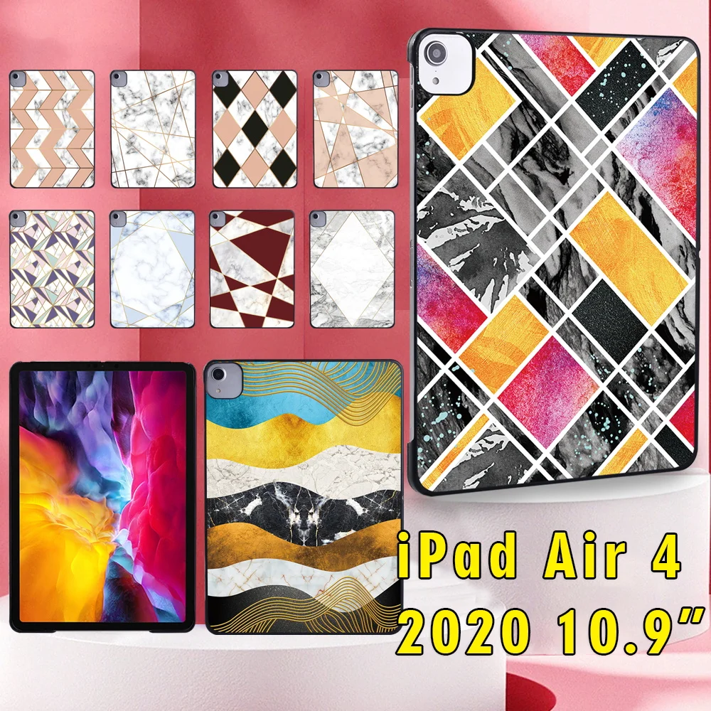 

Tablet Case for Apple IPad Air 4 2020 10.9 Inch A2072/A2316/A2324/A2325 Plastic Drop Resistant Back Shell