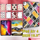 Чехол для планшета Apple IPad Air 4 2020 10,9 дюйма A2072A2316A2324A2325, пластиковый чехол с защитой от падения