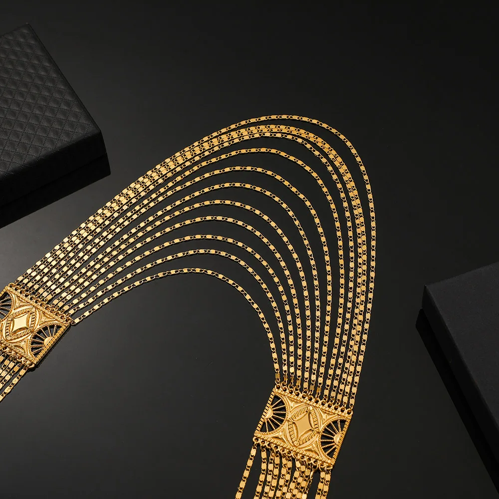 Ювелирные изделия золотого цвета: Аллах Арабская Персия эфиопские ювелирные