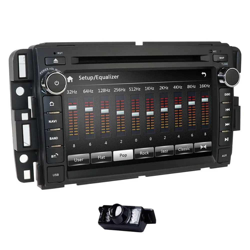 Для GMC Sierra 1500 2500HD 3500HD автомобильный Радио dvd плеер GPS навигация подходит Yukon Chevrolet