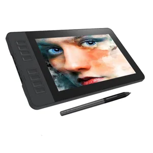 gaomon pd1161 ips hd graphics drawing display digital tablet monitor with 8 shortcut keys 8192 levels battery free pen free global shipping