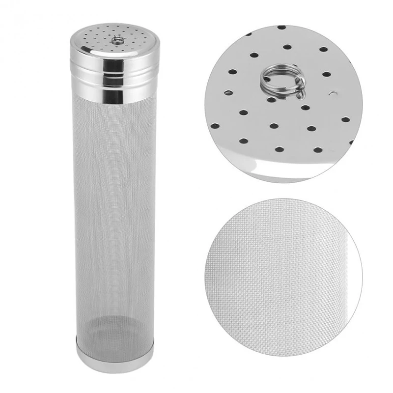 Stainless Steel Beer Strainer Hop Filter Dry Hopper For Home Brew Spider High Quickly Homebrew Mesh | Дом и сад
