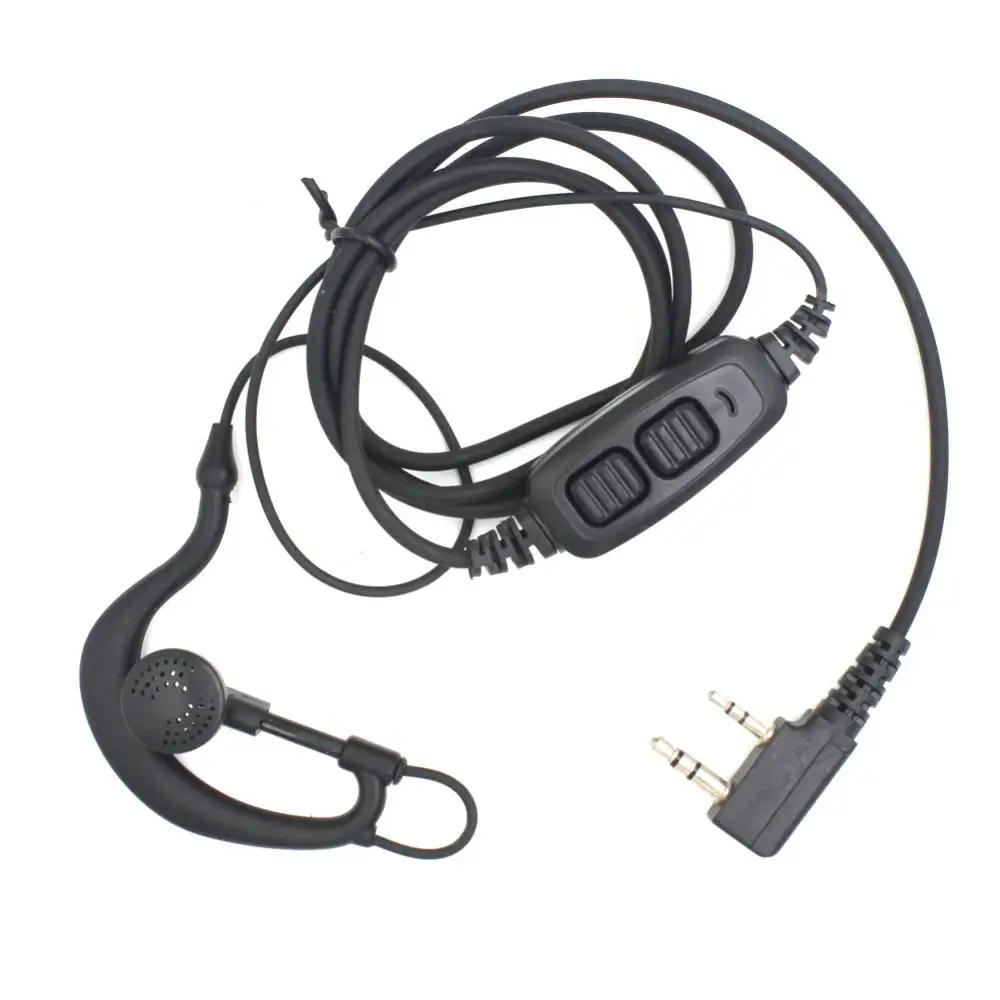 Baofeng Uv 82 Скрытая акустическая Воздушная трубка Двойные Ptt наушники для UV-82 UV82 Walkie