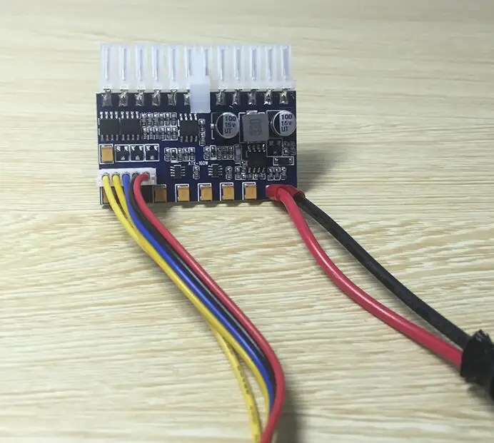 Новый высококачественный DC-ATX-160W 160W высокая мощность DC 12V 24Pin ATX переключатель PSU
