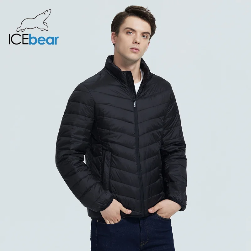 ICEbear 2021 новый легкий мужской пуховик Качественная мужская куртка весеннее пальто