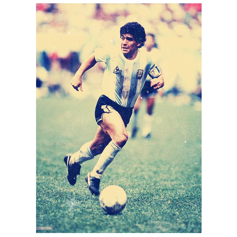 Алмазная живопись для отсутствия футболиста Диего Армандо Марадона 5D Сделай Сам