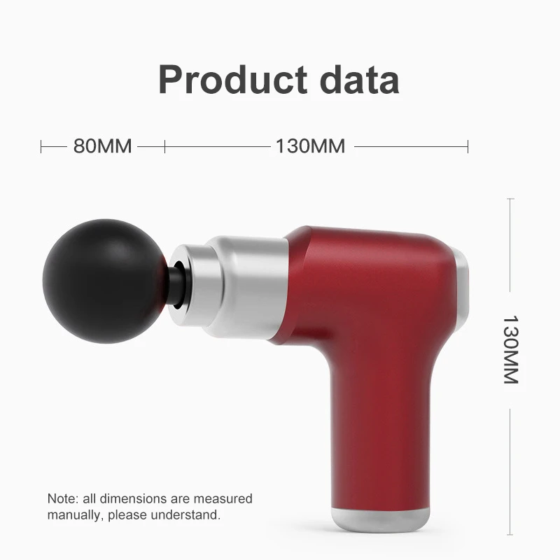 

Massage Gun ABS Deep Tissue Percussion Muscle Massager Pain Relief 48 Speeds LCD Touch Display Fascia Gun Electric Body Massager