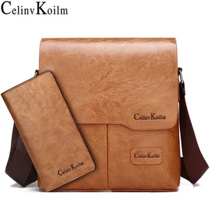 Celinv Koilm Брендовые мужские сумки-мессенджеры известный бренд кожаная сумка через плечо для мужчин деловые сумки-тоут горячая Распродажа модная