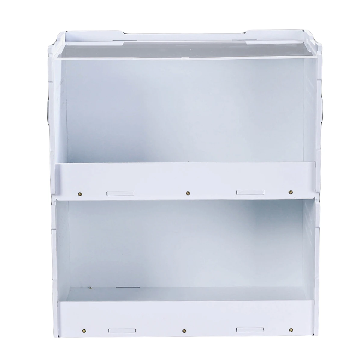 

Акриловая коробка для разведения рептилий двухслойная коробка для рептилий подходит для маленькой черепахи, ящерицы