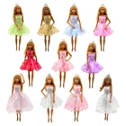 Кружевной балетный костюм для куклы Барби, платье, модные аксессуары для девочек, блузка, игрушки ручной работы для детей, Одежда для кукол принцессы