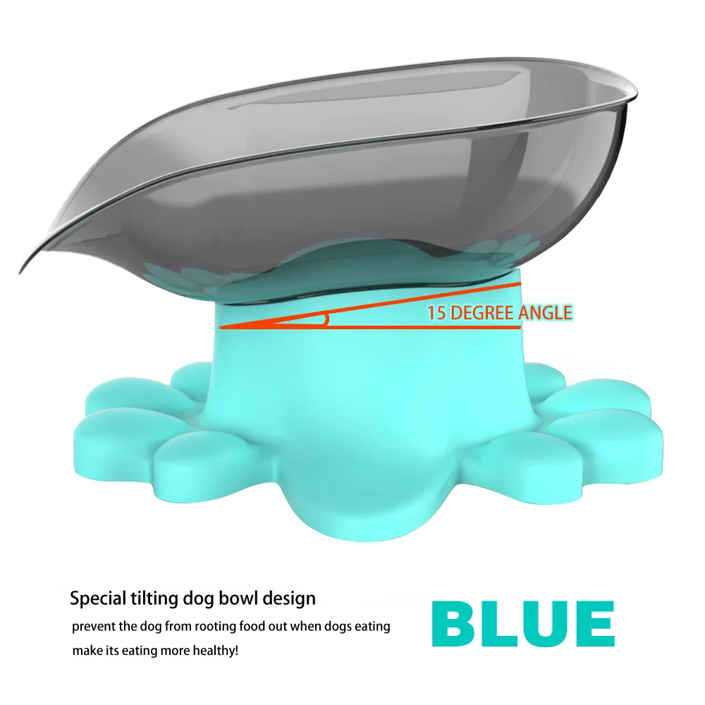 Новая забавная большая миска для собак супер пищевая кормления пластиковая